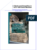 PDF The Cyprus Tribute and Geopolitics in The Levant 1875 1960 Diana Markides Ebook Full Chapter