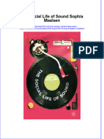 PDF The Social Life of Sound Sophia Maalsen Ebook Full Chapter