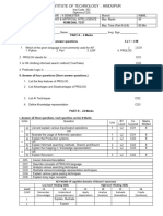 403 Mid1 Remedial Test