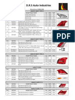 Auto Gold PDF Price List 2023