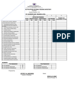 Phil Iri Report in Filipino Vi B