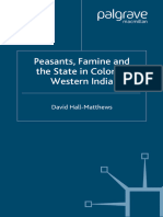 HALL-MATTHEWS, D. Peasants Famine and The State in Colonial Western India