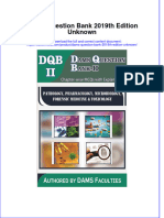 Full Ebook of Dams Question Bank 2019Th Edition Unknown Online PDF All Chapter