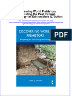 Full Ebook of Discovering World Prehistory Interpreting The Past Through Archaeology 1St Edition Mark Q Sutton Online PDF All Chapter