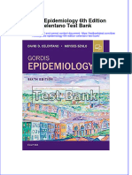 Full Gordis Epidemiology 6Th Edition Celentano Test Bank Online PDF All Chapter