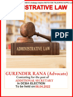 Administrative Law