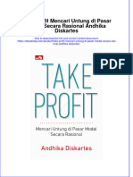 Full Download Take Profit Mencari Untung Di Pasar Modal Secara Rasional Andhika Diskartes Online Full Chapter PDF