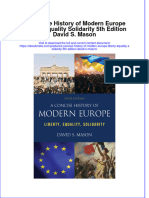 Instant Download Ebook of A Concise History of Modern Europe Liberty Equality Solidarity 5Th Edition David S Mason Online Full Chapter PDF