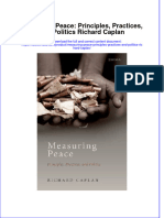 Measuring Peace Principles Practices and Politics Richard Caplan Full Chapter PDF