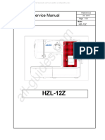 Juki HZL-12Z Sewing Machine Service Manual