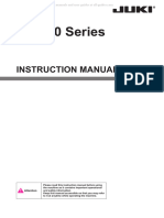 Juki HZL-60 Series Sewing Machine Instruction Manual