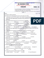 11th English BE Confident 5 Test Questions With Answer PDF Download