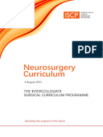 Neurosurgery Curriculum Aug 2021 Approved Oct 20