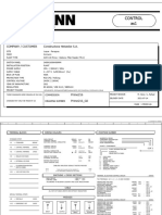 Control As1: Constructora Heisecke S.A. Company / Customer