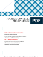 Parliamentary Financial Committees