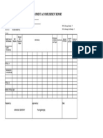 Barangay Gad Accomplishment Form