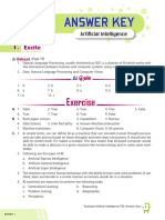 Answer Key of Worksheets-Class 8 AI