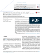 Cancer Epidemiology-IARC. Report. Cancer Patterns and Trends in CSA