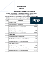 Visa Fee