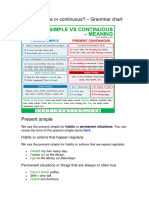 Present Simple or Continuous