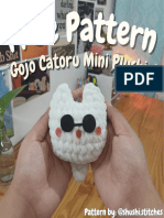 Gojo Catoru Crochet Pattern PDF