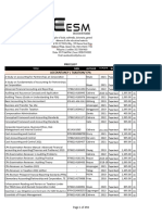 EESM BOOKSTORE-Books Pricelist As of January 18.2023