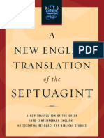 A NEW ENGLISH TRANSLATION OF THE SEPTUAGINT - الترجمة الإنجليزية الحديثة للنسخة السبعينية