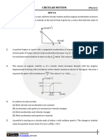 DPP - 01 - Kinematics of Circular Motion