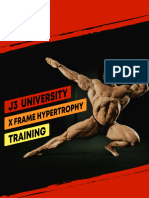 X Frame Hypertrophy Program