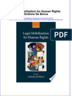 Legal Mobilization For Human Rights Gráinne de Búrca Full Chapter Instant Download