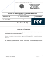 795 CSC 2022 PAPER 2  NAL MOCK 2024