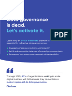 Adaptive Data Governance