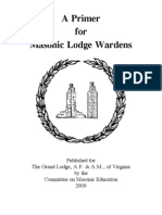 A Primer For Masonic Lodge Wardens