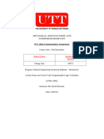 PLC [Data Communications Assignment].