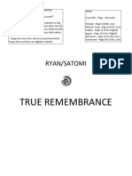 True Remembrance: Ryan/Satomi