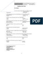 Test 1: General Quiz Four General Awareness: (5 Tests)