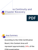 Business Continuity and Disaster Recovery