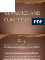 Ceramics and Clay Products