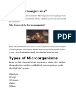 What Is Microorganisms
