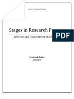 Stages in Research Process