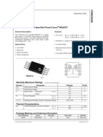Fdw2503N: Dual N-Channel 2.5V Specified Powertrench Mosfet