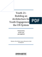 Youth 21: Building An Architecture For Youth Engagement in The UN System