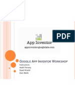 Google App Inventor Workshop