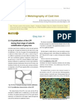 Colour Metallography of Cast Iron