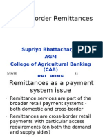 Cross Border Remittances