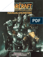 Warcraft RPG - Manual of Monsters
