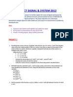 Project Signal System 2012