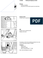 E38 Draining and Filling Coolant