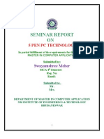 Seminar Report On 5 Pen PC Technology