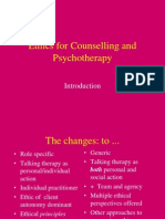 Ethics in Counselling